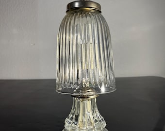 Vintage tafellamp van muranoglas en messing – Carlo Scarpa-stijl, jaren 40