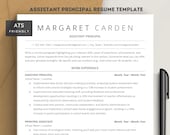 Assistant Principal Resume Template, ATS-Friendly for Google Docs & Word 2025 | Aspiring Assistant Principal, Educator, Teacher Resume/CV