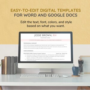 ATS Nurse Resume Template 2025 Google Docs & Word | New Grad Nurse, Registered Nurse (RN), Nursing Student, Travel Nurse Resume/CV template image 8