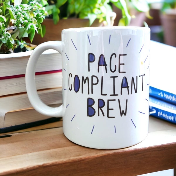 PACE compliant printed mug | Police officer gift | Police service mug