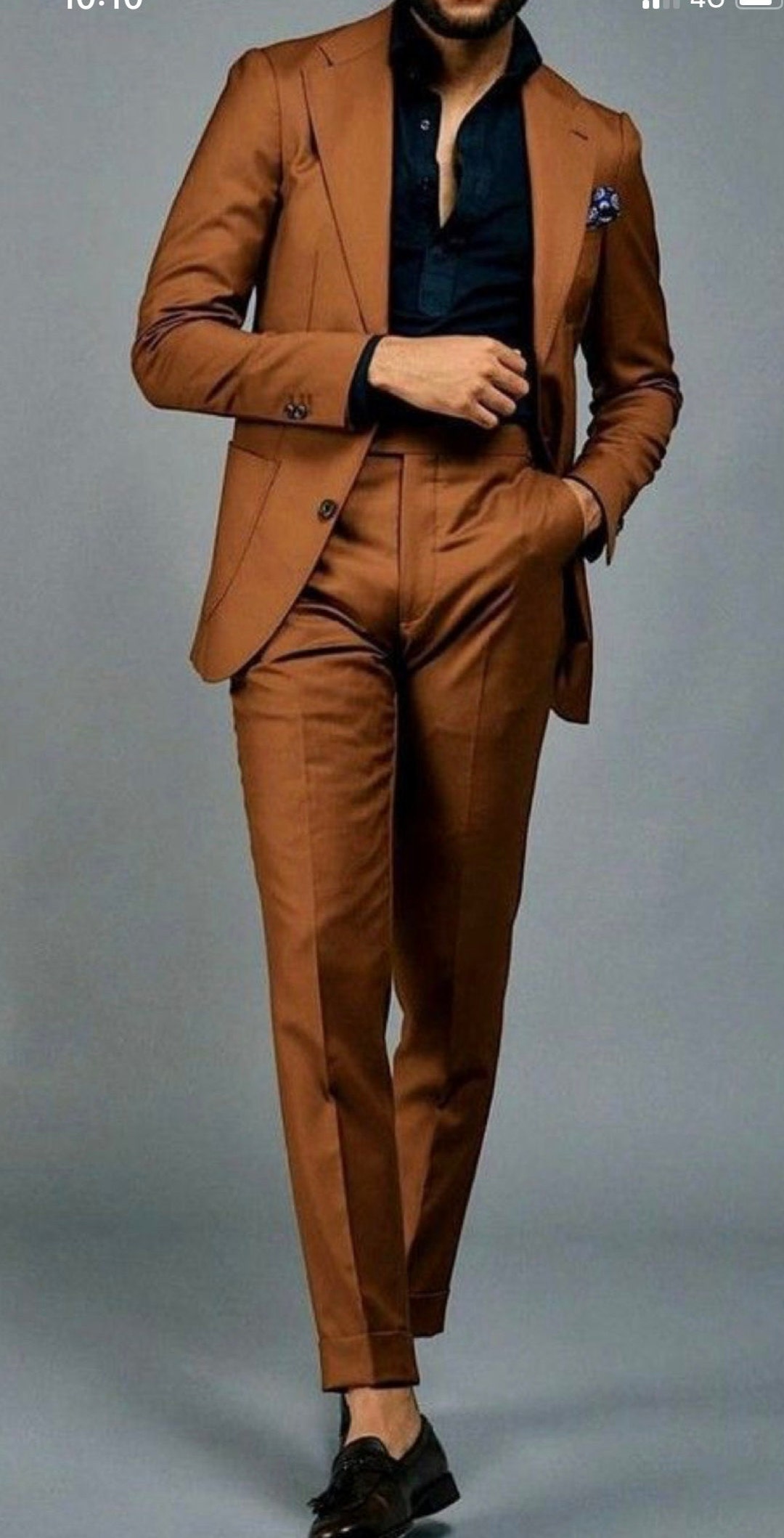 Men Suits Men Rust Wedding Suit Men's Clothing Gifts for - Etsy