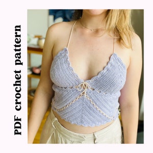 Airy Summer Crochet Top | Crochet Pattern | PDF