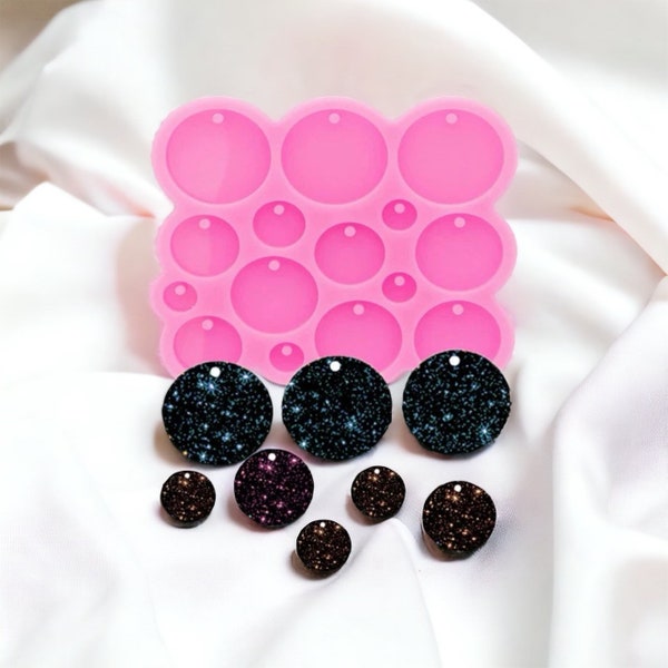 Earring Silicone Mould - for Resin Earrings, Dangles