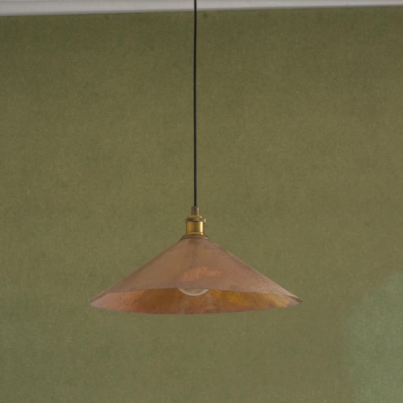 Brushed Brass Pendant Light – Unlacquered Kitchen Island Lamp