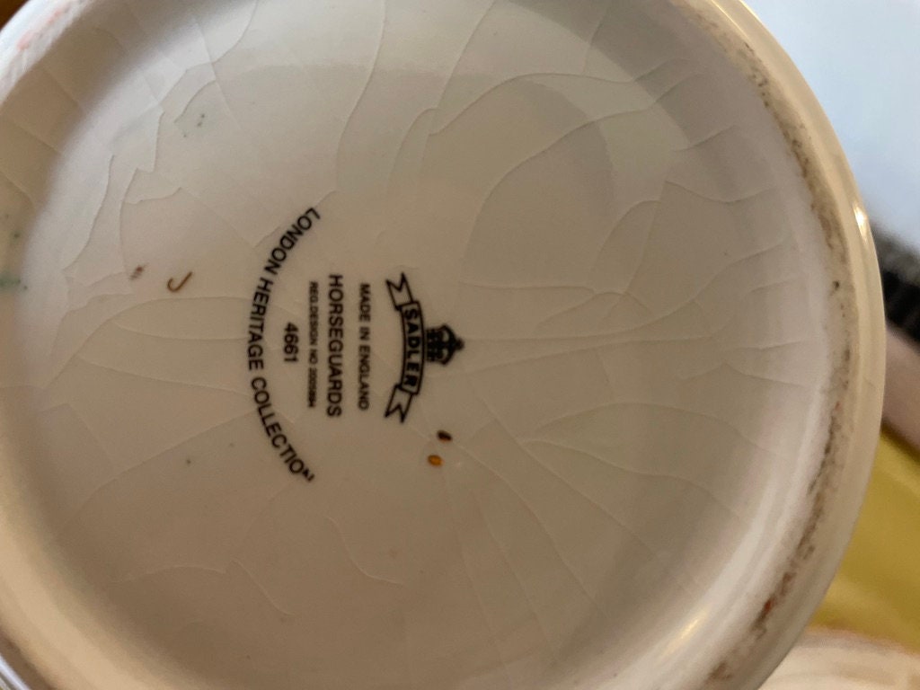 Sadler ' Horse Guards' Teapot London Heritage Etsy UK