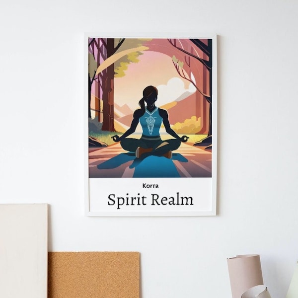 Legend of Korra Poster Etsy
