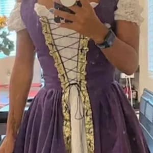 Melissa Corset Dress full length /Wench wear/Rennisance Outerdress