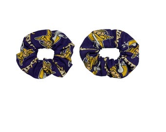 Minnesota Vikings Hair Scrunchie 2 pack
