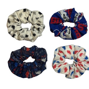 Buffalo Bills Scrunchies 4 Pack