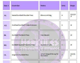 Programa de entrenamiento para principiantes