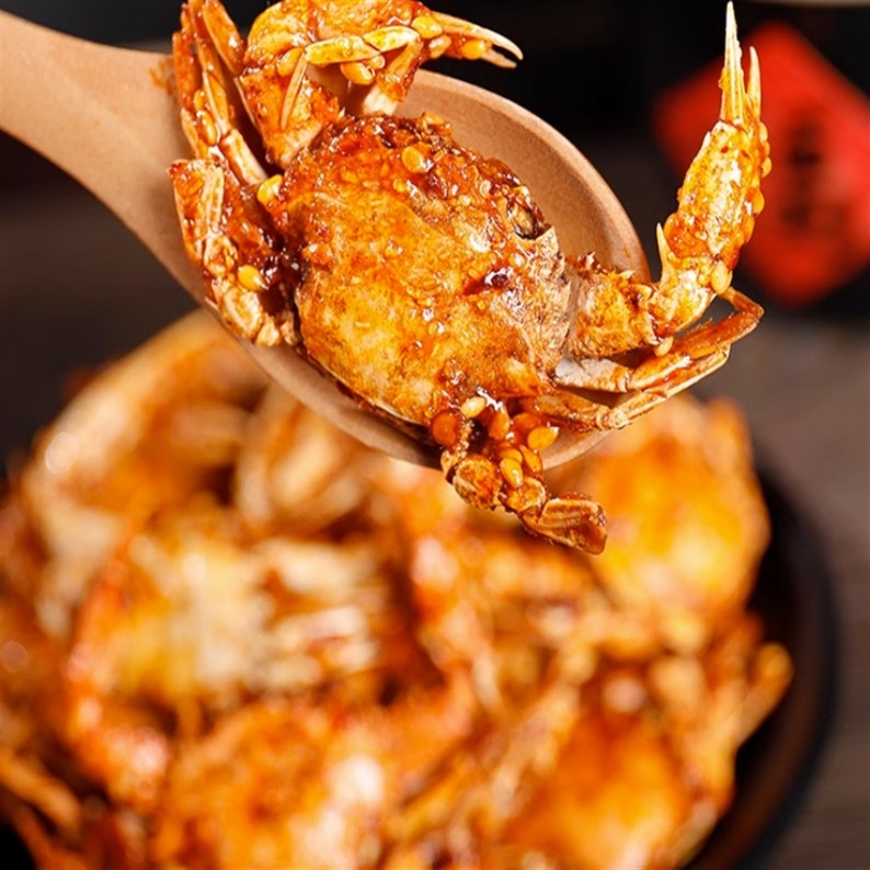 Ready-to-eat spicy flavour perfect for seafood snack lovers Crispy Mini Crab Bild 3