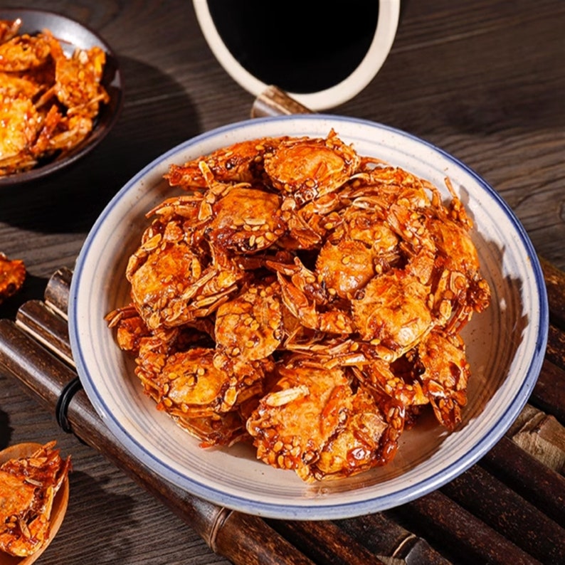 Ready-to-eat spicy flavour perfect for seafood snack lovers Crispy Mini Crab Bild 5