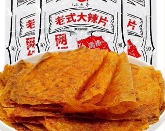 Old-fashioned big spicy crisps / sweet and spicy flavour snack package / gift pack / party snacks / speciality / spicy fries