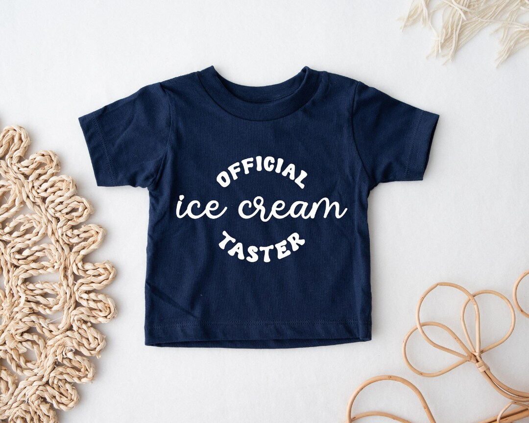 Official Ice Cream Taster Shirt, Icecream Lover Gift Tshirt, Funny