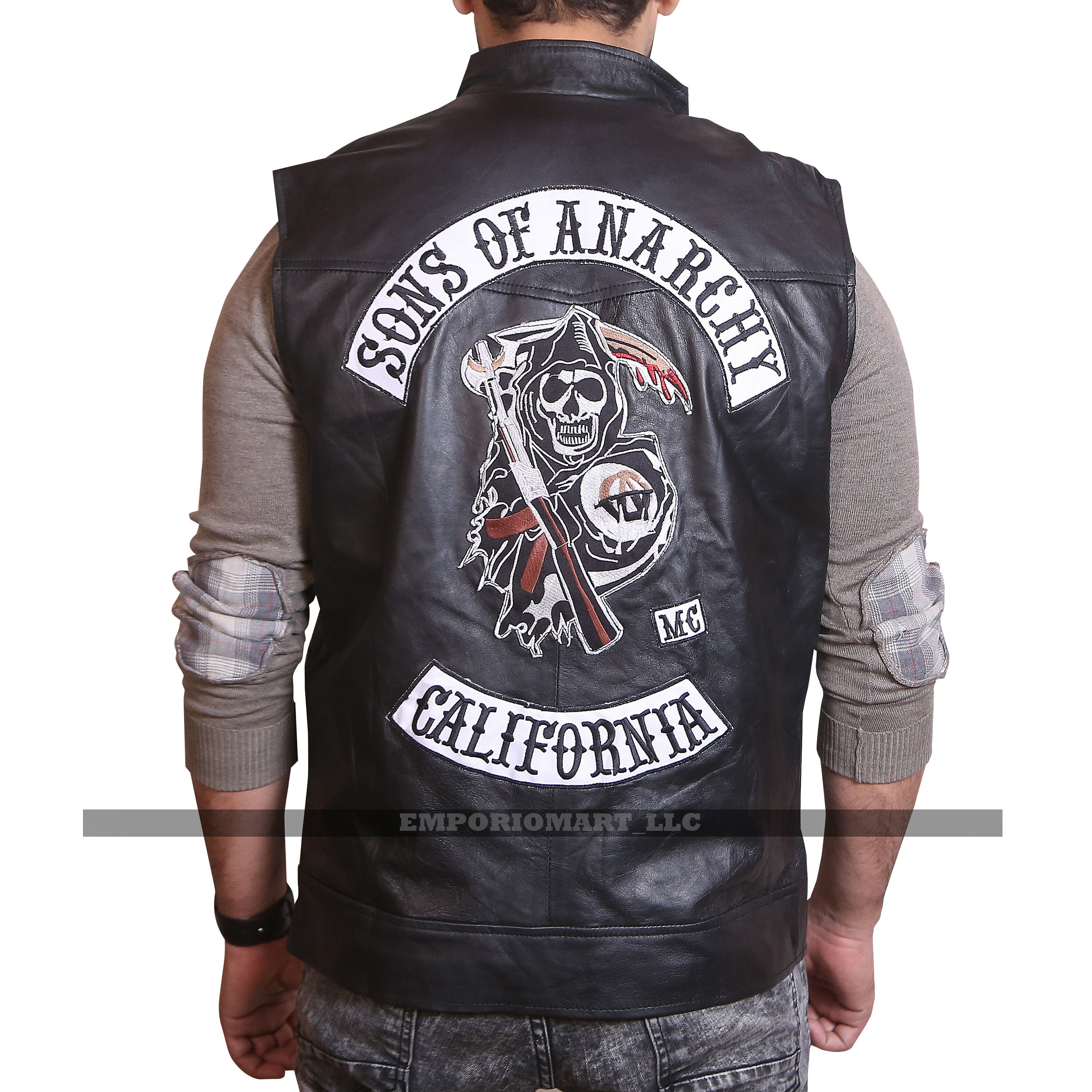 doe niet bijvoorbeeld fluit Sons of Anarchy Jacket - Etsy