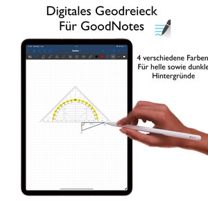 Digital Geotriangle | Exclusively for GoodNotes | 4 colors (for light and dark backgrounds)
