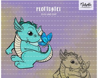 Plottfile * Spring Dragon (SVG * DXF)