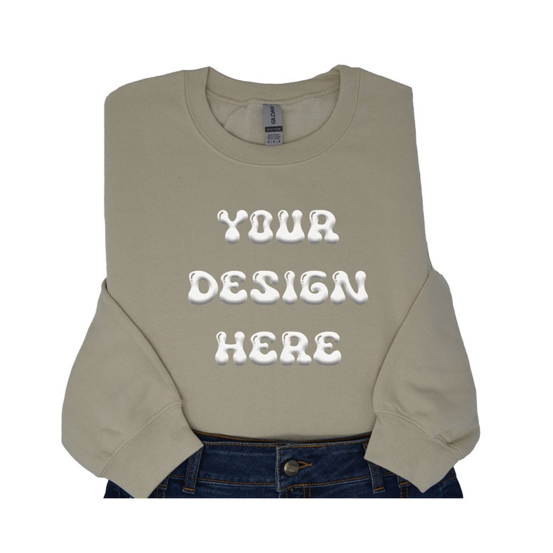 Gildan 18000 Sand Mockup Gildan Sweater Mockup Fall Sand - Etsy