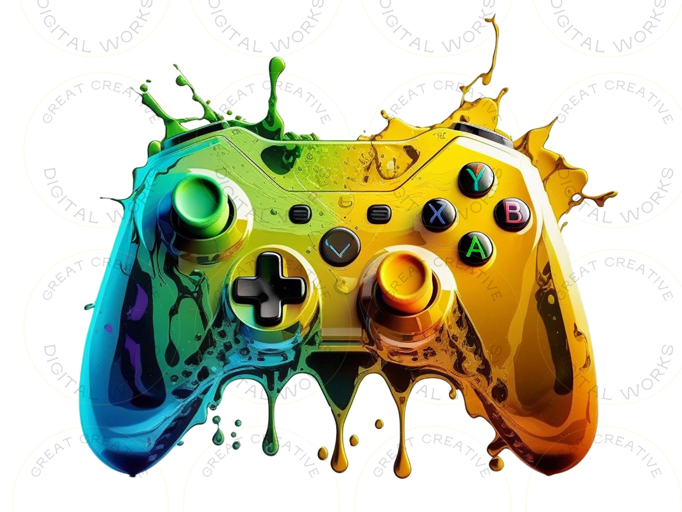Controller clipart 8 images gamer png digital download - Etsy México