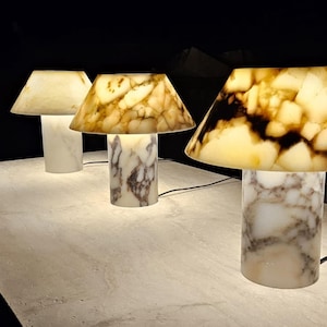 Calacatta Viola Antique Lampshade, Lampshade, Special Order Marble Lampshade, House Lampshade,Calacatta Lampshade, Marble Lamp, Bedroom Lamp