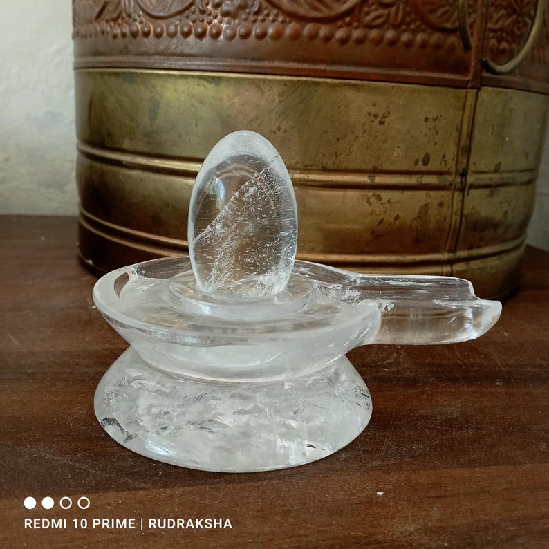 Buy 100 Natural Clear Quartz Shiva Lingam Lord Shiva/ Natural Crystal
