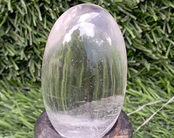 Lord Shiva/ Natural Crystal Sphatik Shivling/ Crystal Shiva For Meditation and Prayer Room/ Hinduism Shiva Lingam