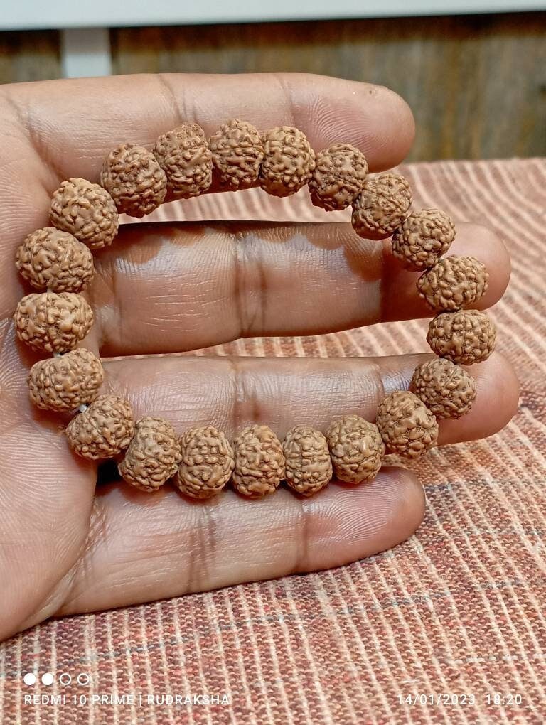 ルドラクシャブレスレット 2〜10ムキ&0ムキ、ガネーシャ7ムキ セブン