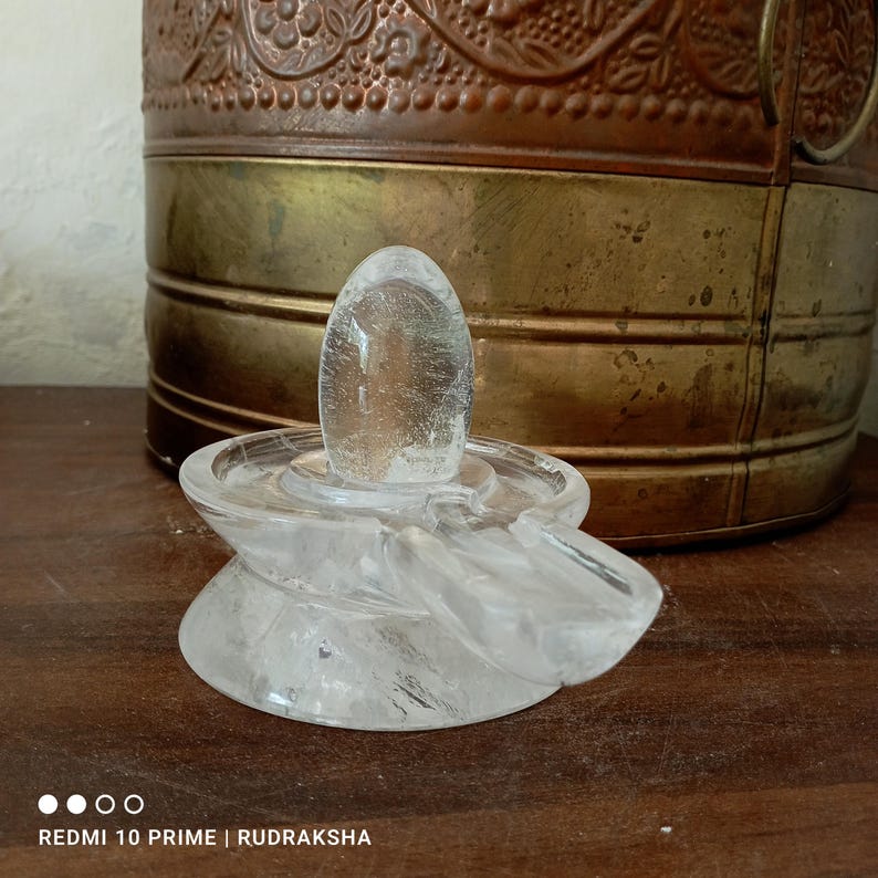 Buy 100 Natural Clear Quartz Shiva Lingam Lord Shiva/ Natural Crystal