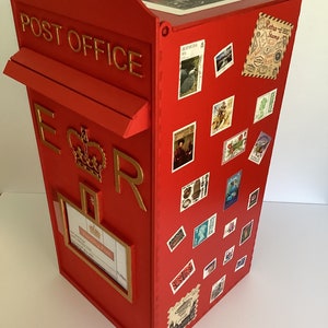 Wedding Card Post Box King Charles Edition 2023 Fully Assembled Free Customisation NOT MDF, Made from Wood Fast Dispatch Decor image 8