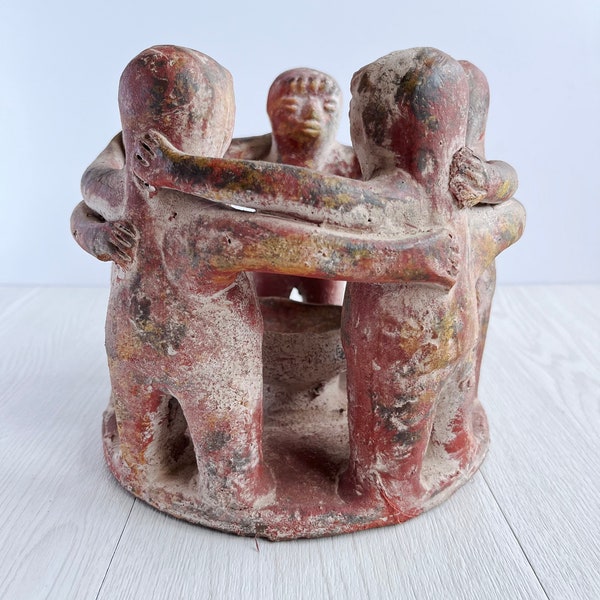 Buy Aztec Circle of Friends Pottery Online In India Etsy India