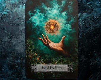 Da Vinci’s Arcana ,Handcrafted Tarot Deck - Mystical Art Tarot Cards Set for Intuitive Readings, Spiritual Guidance, Meditation & Divination