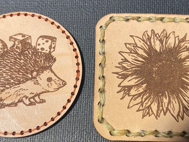 Laser Cut Leather Patch Templates for Xtool M1&D1, or Any