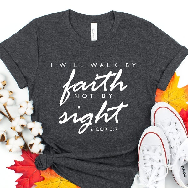 I Will Walk by Faith - Etsy