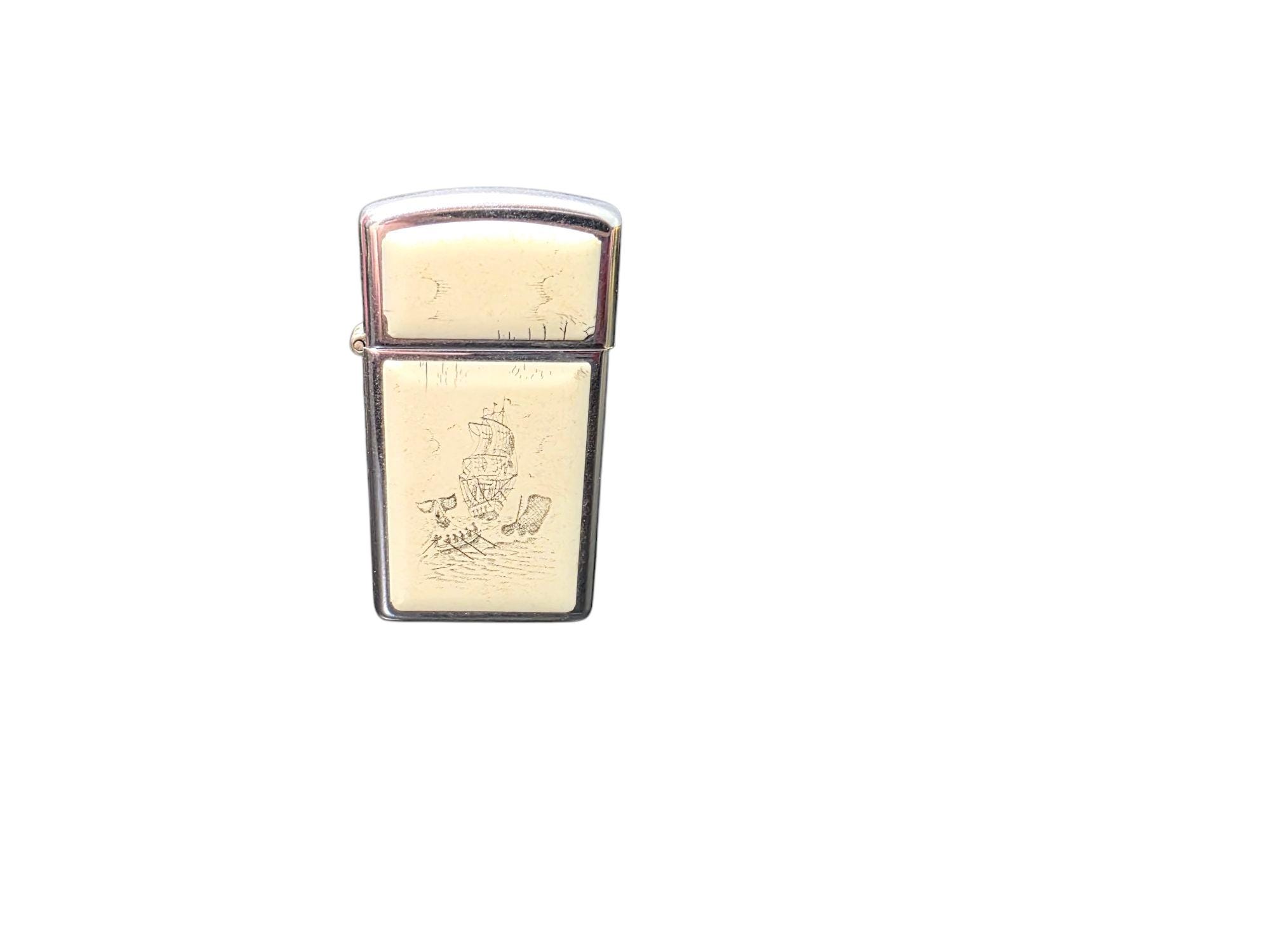 Zippo Scrimshaw - Etsy