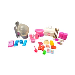 Large Lot of Vintage Barbie Doll Mattel Accessories