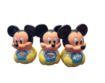 1984 Walt Disney Baby Mickey Mouse Roly-Poly rammelaarspeelgoed