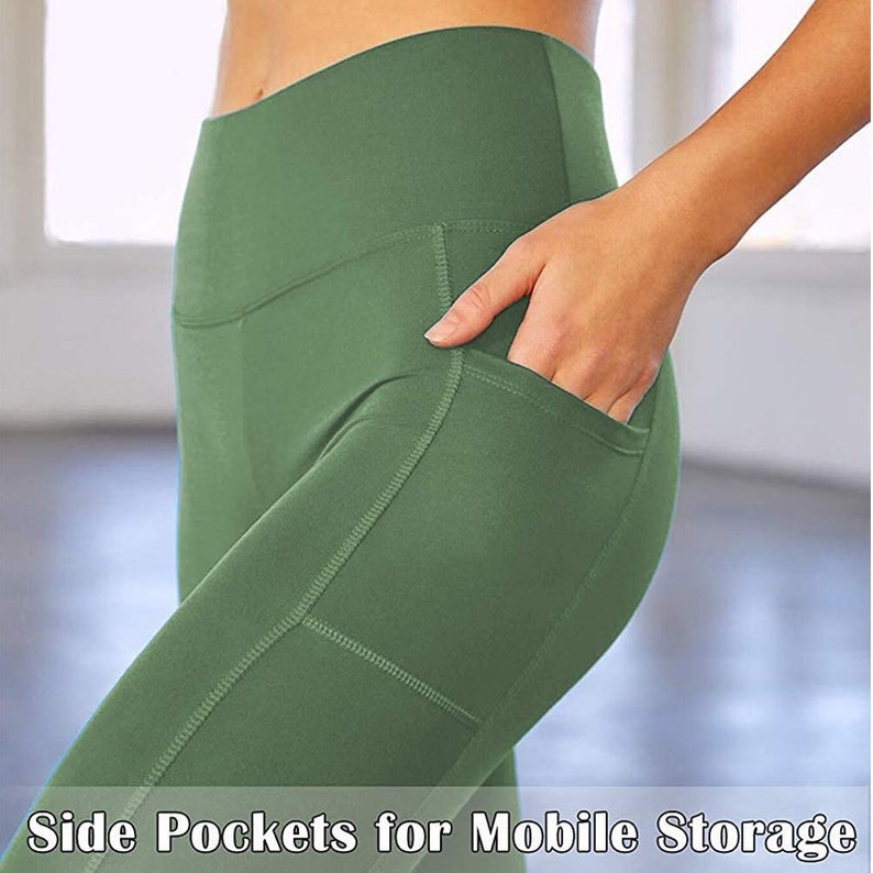 Yoga Pants Booty Scrunch Sports Leggings Gym Workout Leggins Etsy