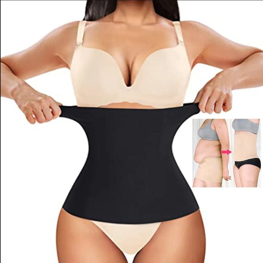 Montelle Women's Plus Size Tummy Shapewear Firm Tummy Control Body Shaper  Waist Cincher Shapewear