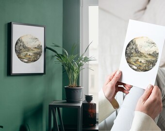 Unique Design - Landscape #1 Collection - 6k Resolution Image - Digital Print - Printable Wall Art - Clip Art