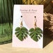 see more listings in the Plant Earrings section