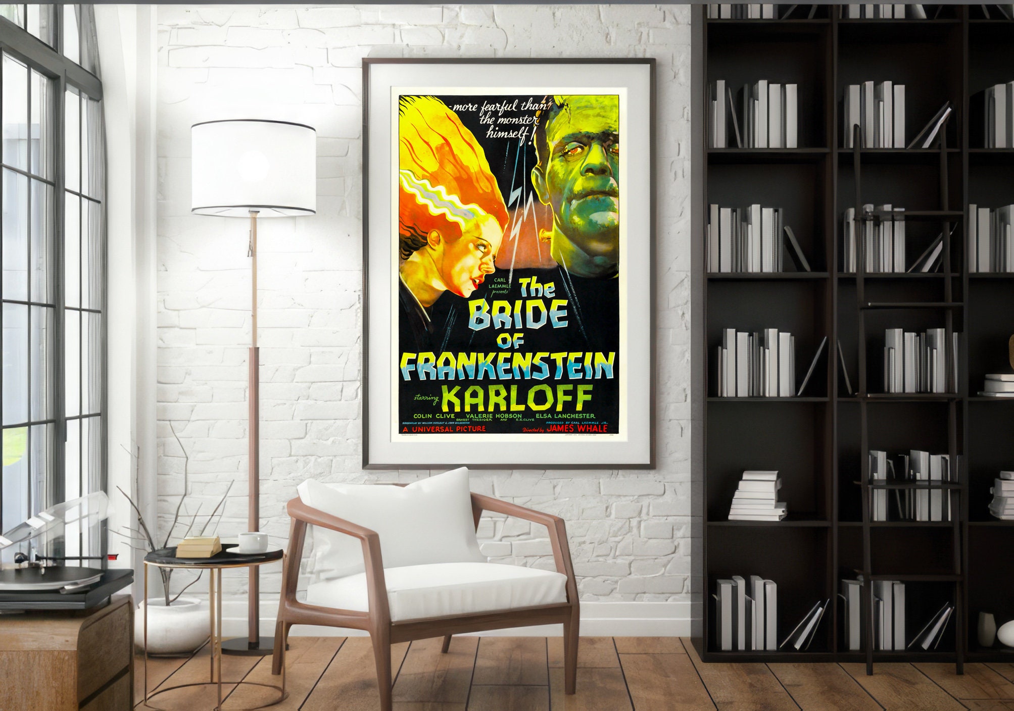 The Bride of Frankenstein 1935 Poster Reprint - Etsy