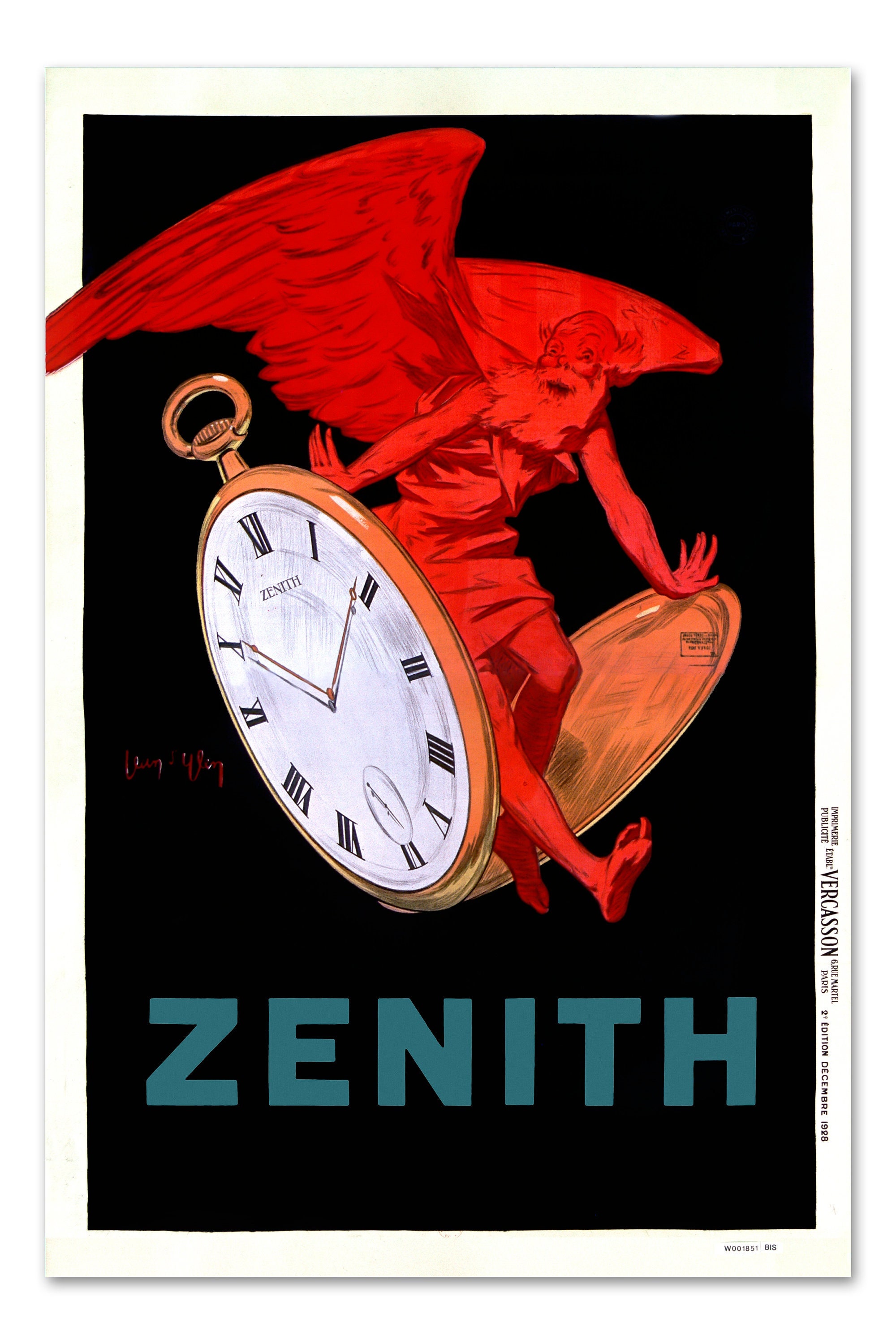 Vintage 1928 Zenith Advertisment Poster Reprint Home Decor Wall