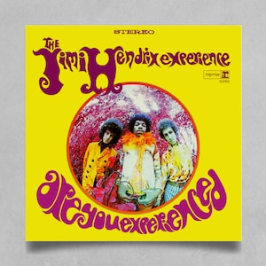 Copertina americana vintage "Are You Experienced" di Jimi Hendrix, ristampata - Decorazione da parete musicale