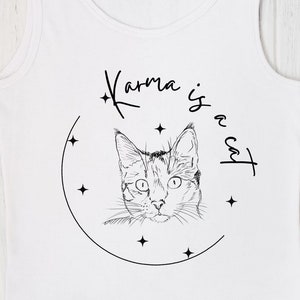 Karma is a cat- Digital Images