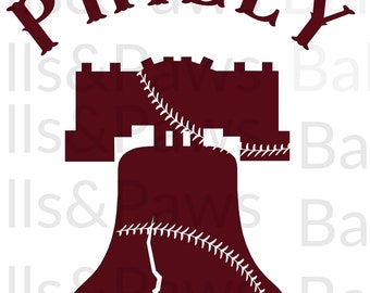 Philadelphia Baseball Liberty Bell (digitale afbeeldingen)