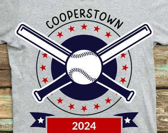 Cooperstown Baseball Bat Image 2024-Digital Files