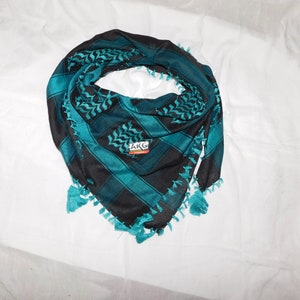 palestinian kuffiyah head scarf, palestine keffiyeh shemagh, free Palestine traditional shemagh with tassels arafat hatta Arab Headscarf