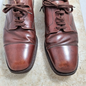 Paar Vintage Herren Schuhe von Fortnum & Mason c 1956 Größe 9