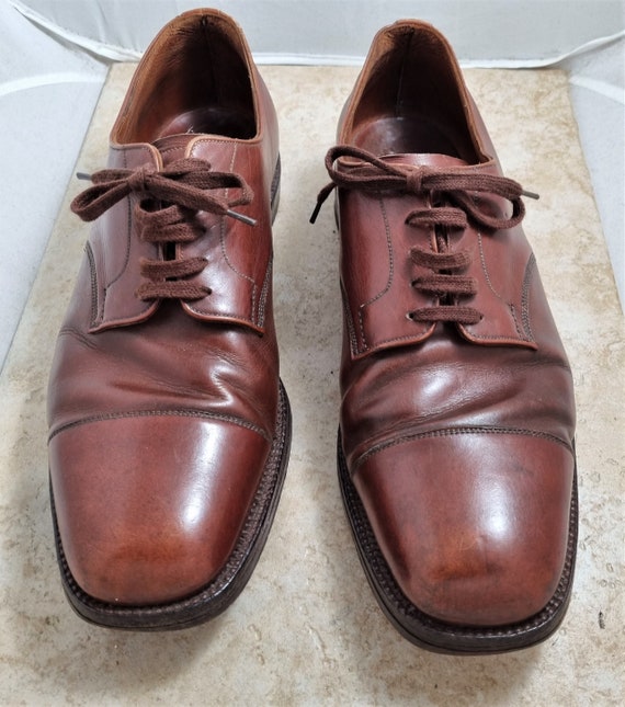 Pair vintage men's shoes by Fortnum & Mason c 1956 si… - Gem
