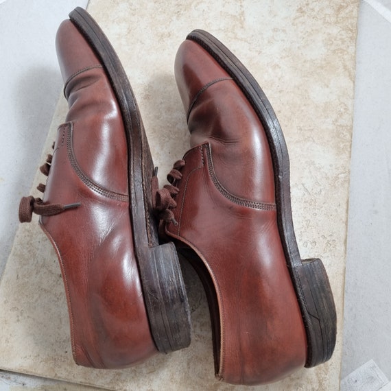 Pair vintage men's shoes by Fortnum & Mason c 1956 si… - Gem